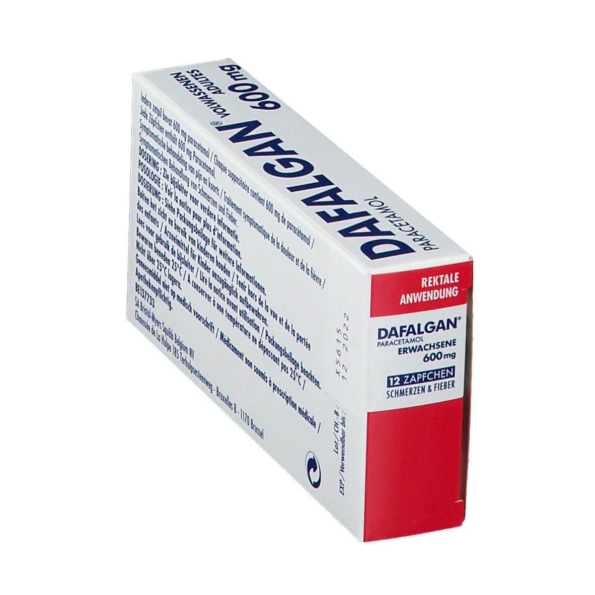 Dafalgan 600mg Volwassenen