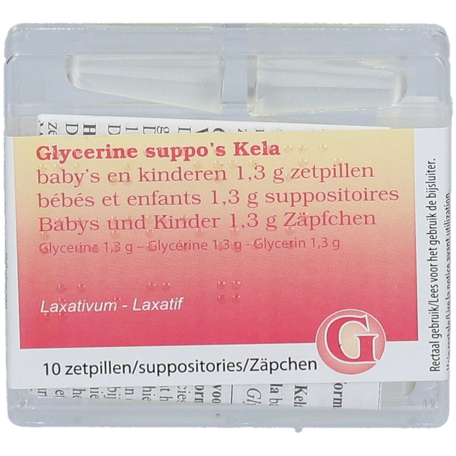 Kela Glycerine Suppo's Baby