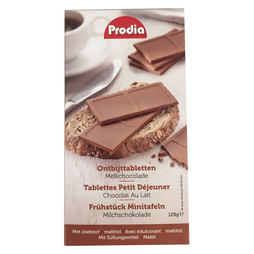 Prodia Ontbijttabletten Melkchocolade 8g