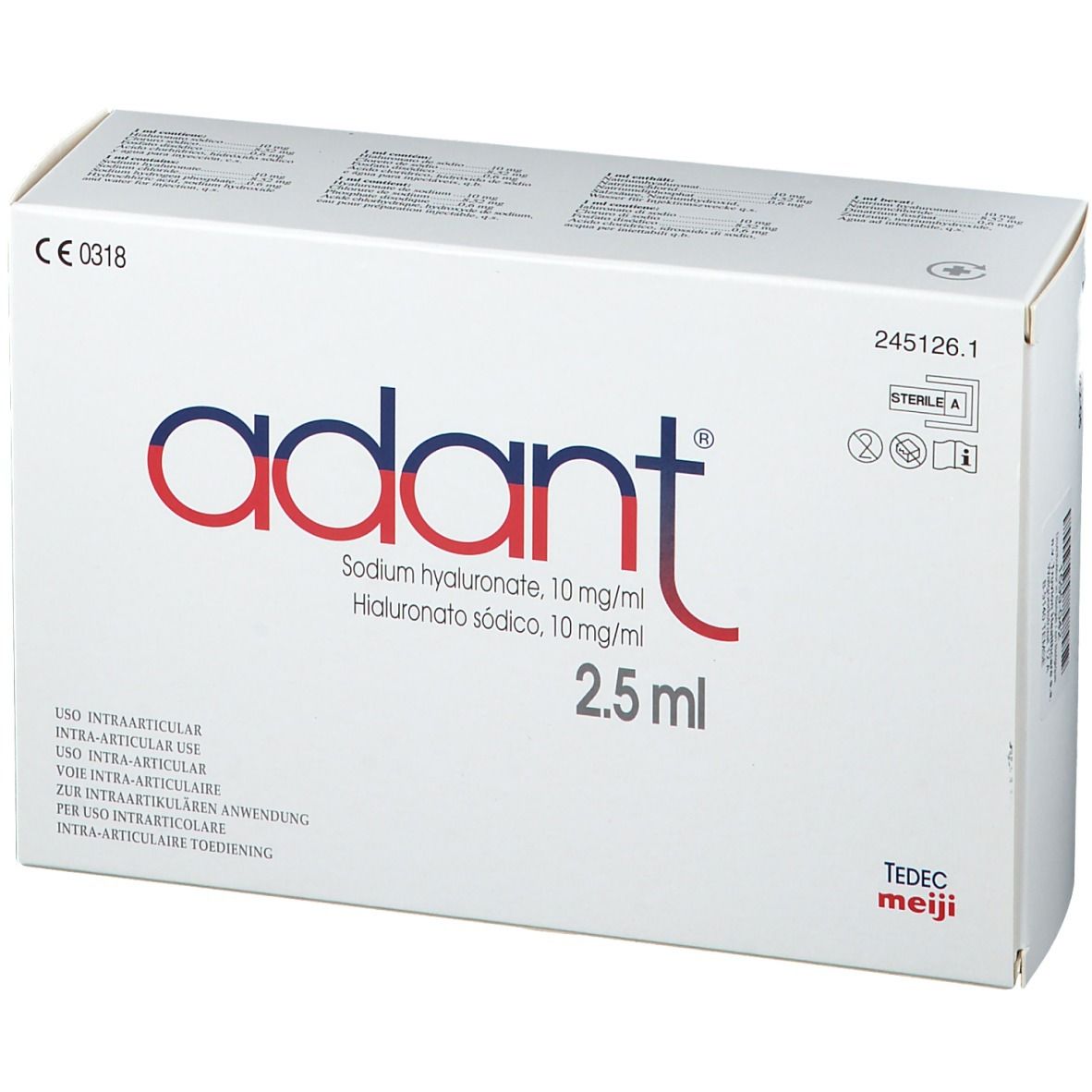 Adant Solution Injection IA 1%