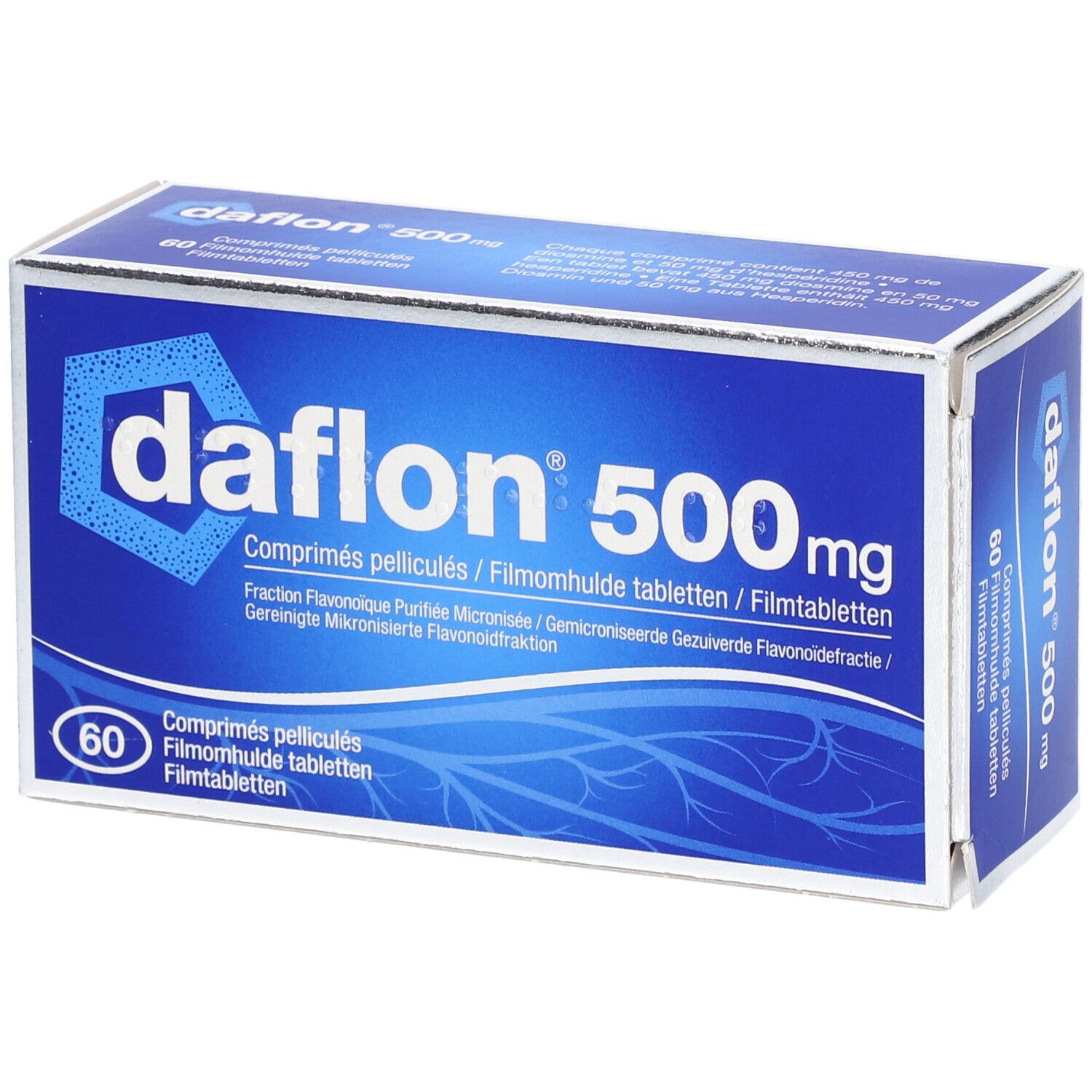 Daflon 500 60 pc(s) - farmaline.be
