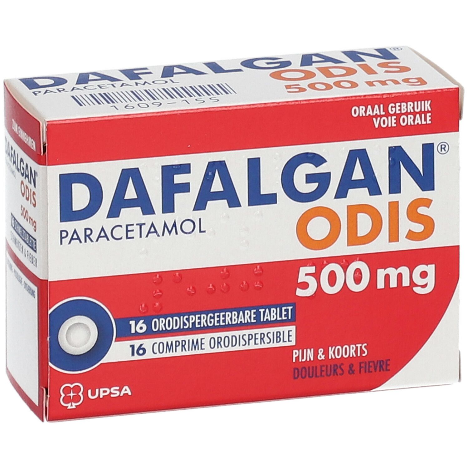 Dafalgan® Odis 500mg Paracétamol | Douleurs & Fièvre