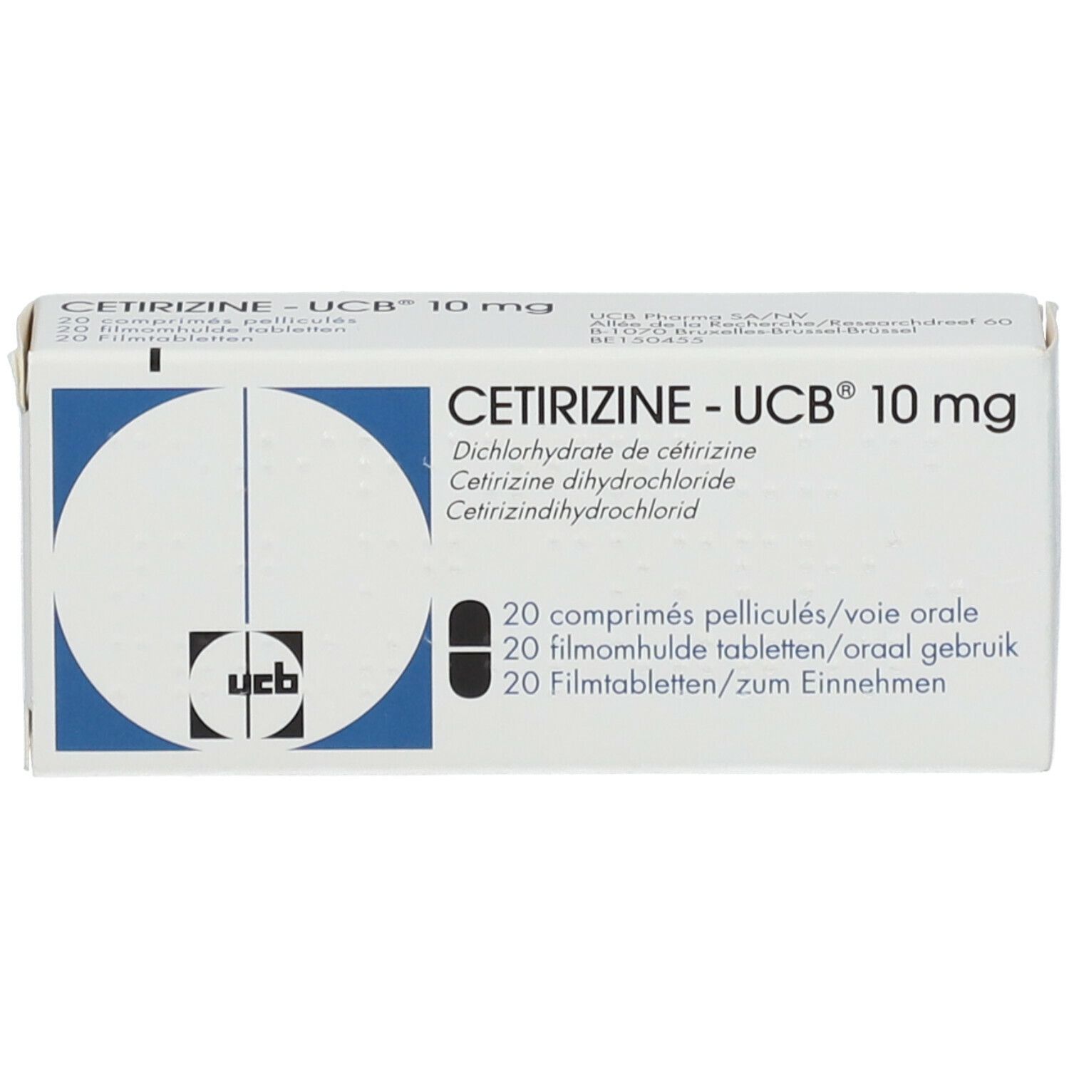 Cetirizine UCB 10mg
