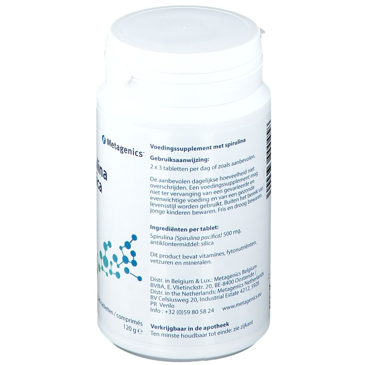 Spirulina Pacifica 500mg