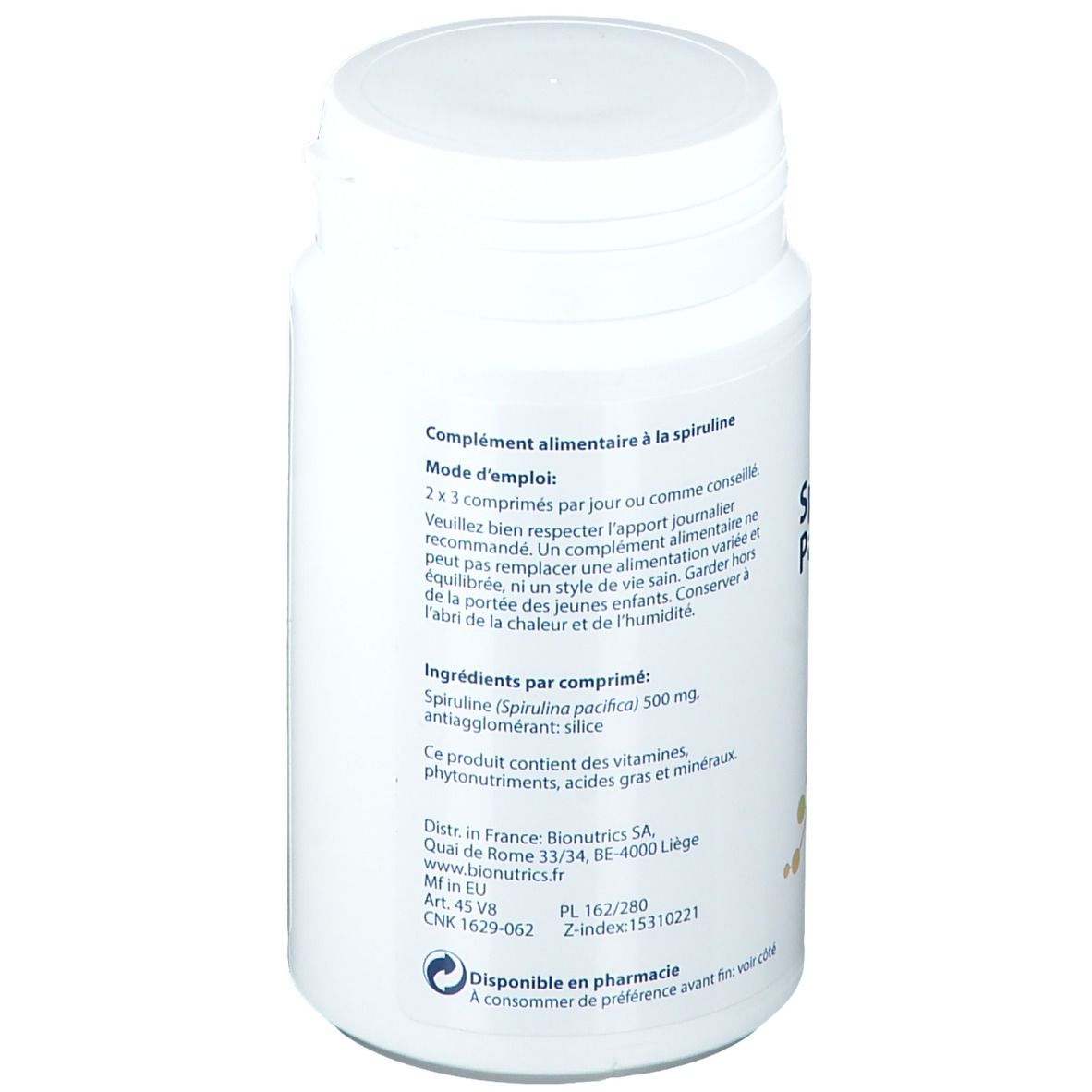Spirulina Pacifica 500mg