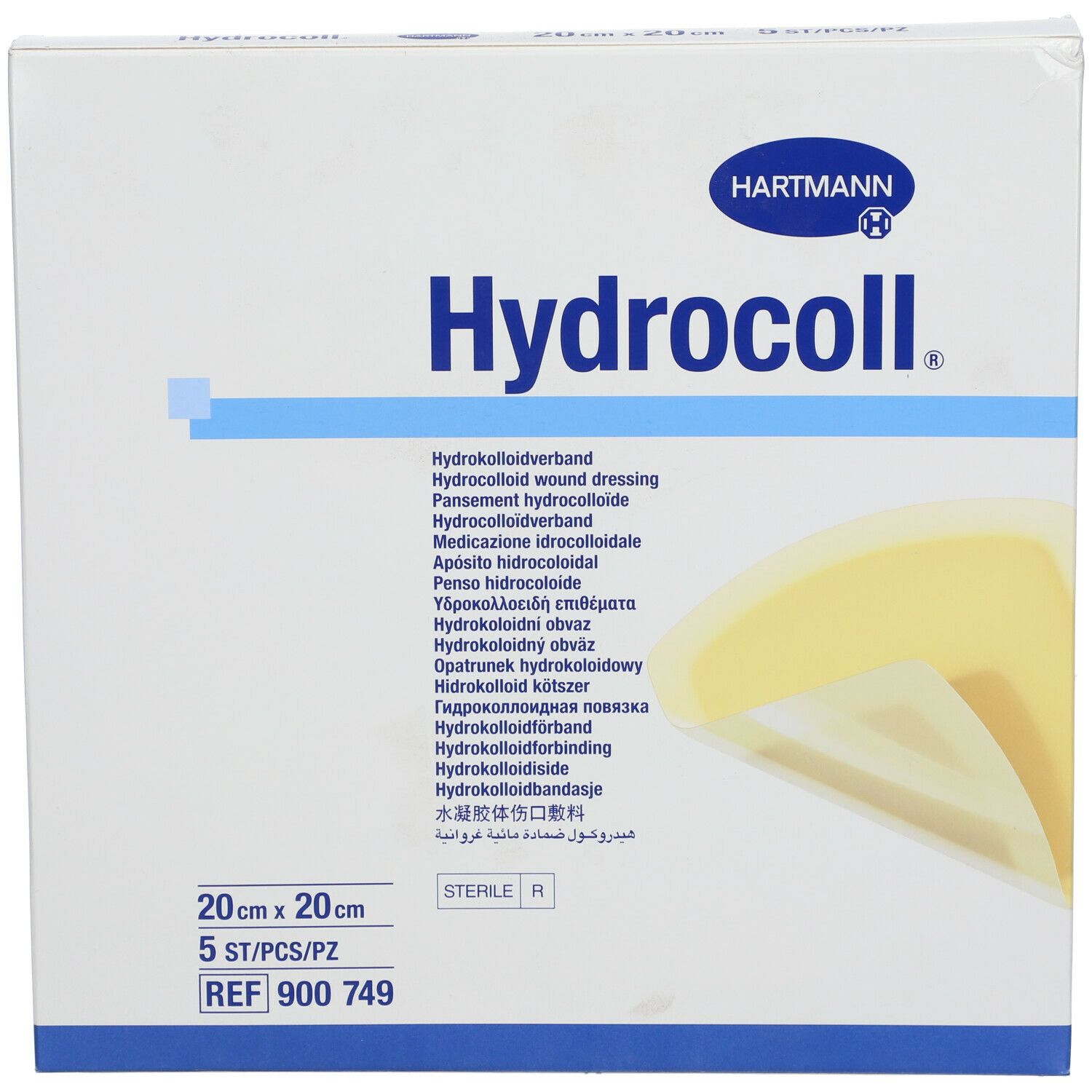 Hartmann Hydrocoll 20x20cm 9007492