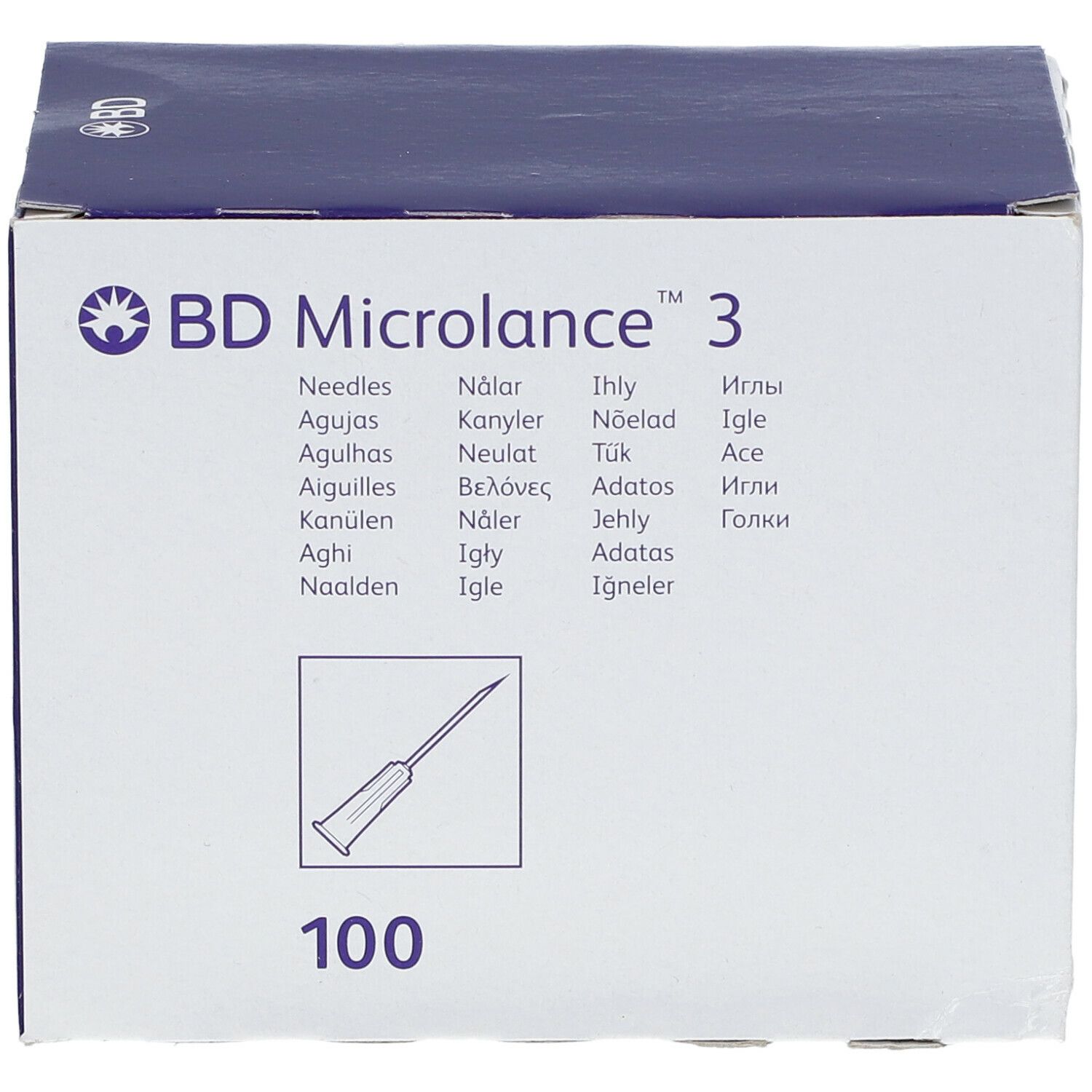 BD Microlance 3 Épingle 21G 1 1/2 RB 0.8x40 mm Vert