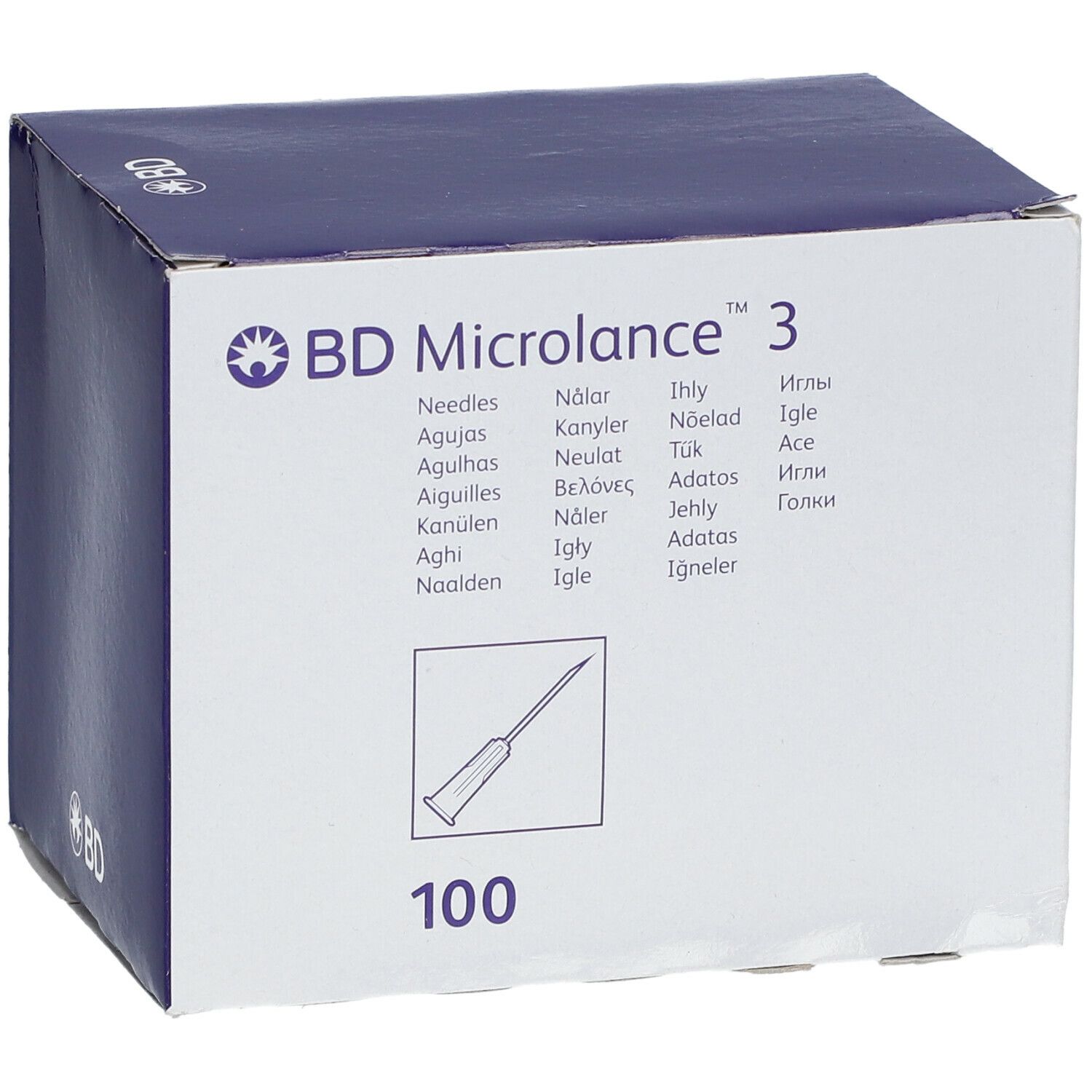 BD Microlance 3 Épingle 21G 1 1/2 RB 0.8x40 mm Vert