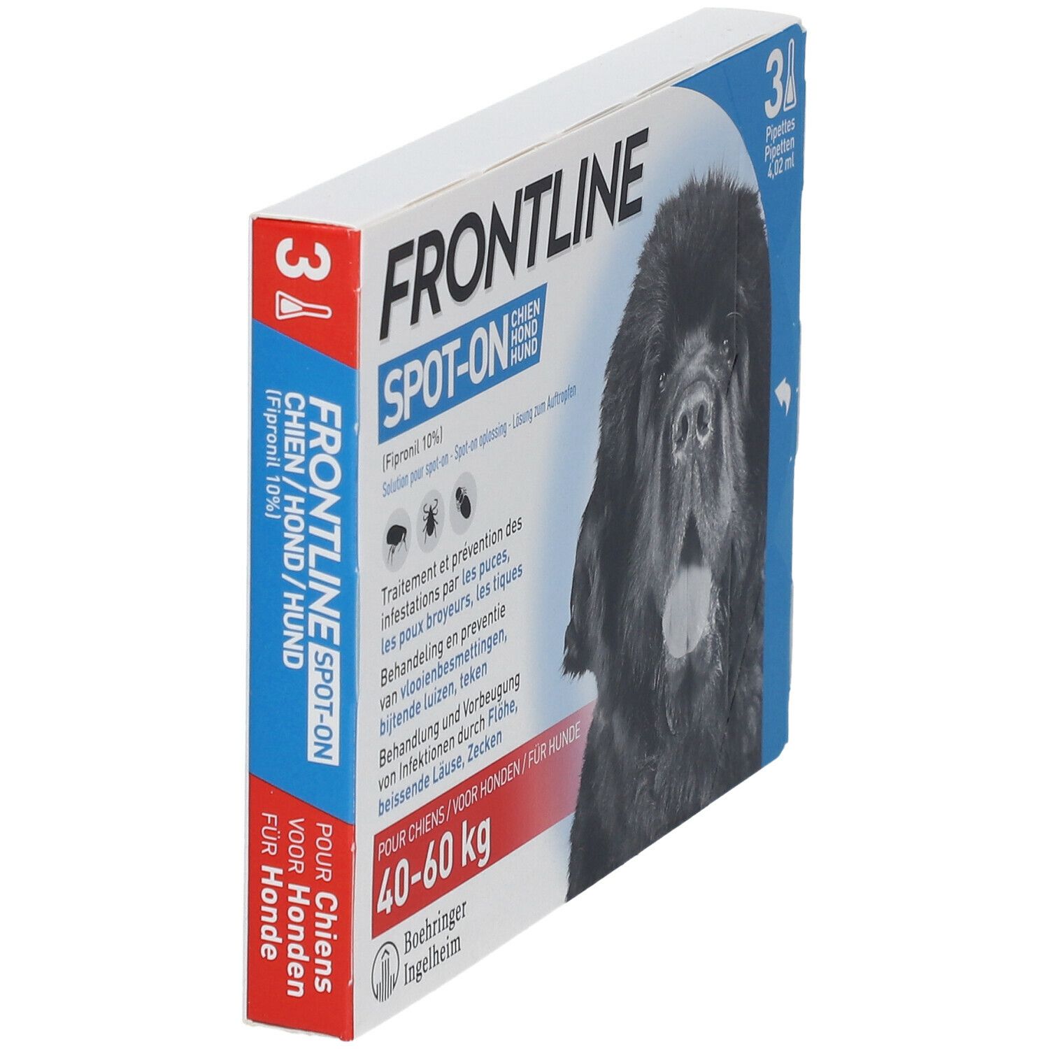 FRONTLINE Spot On Puces et Tiques Chien XL
