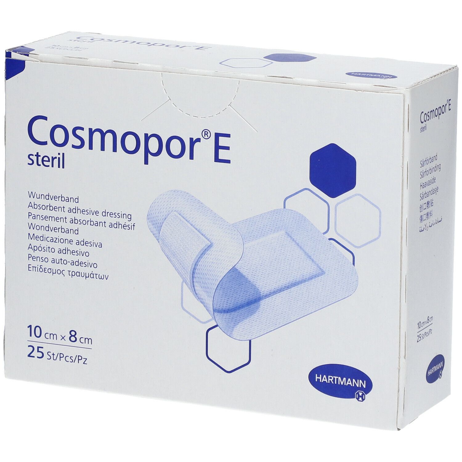 Hartmann Cosmopor E Pansement Stérile 10 x 8cm 900873