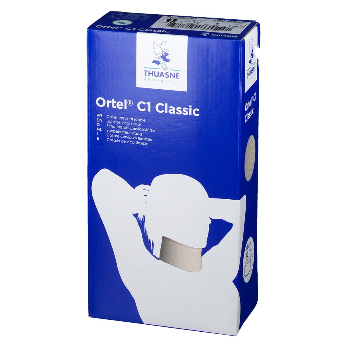 Thuasne Halskraag C1 Classic Wit 8cm T2