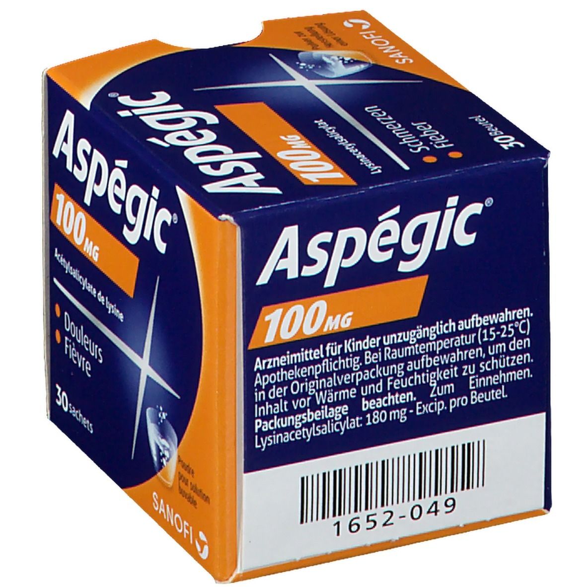 Aspégic 100mg | Pijn & Koorts