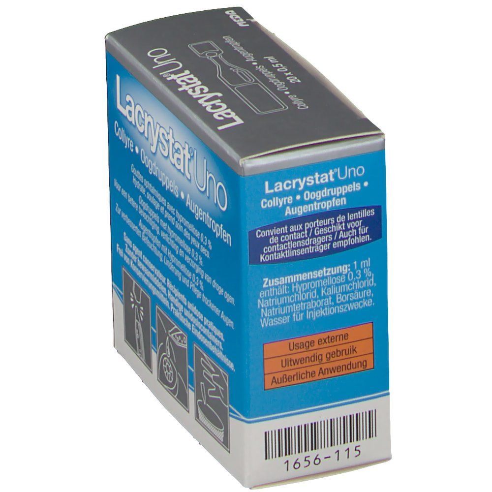 Lacrystat Uno Oogdruppels