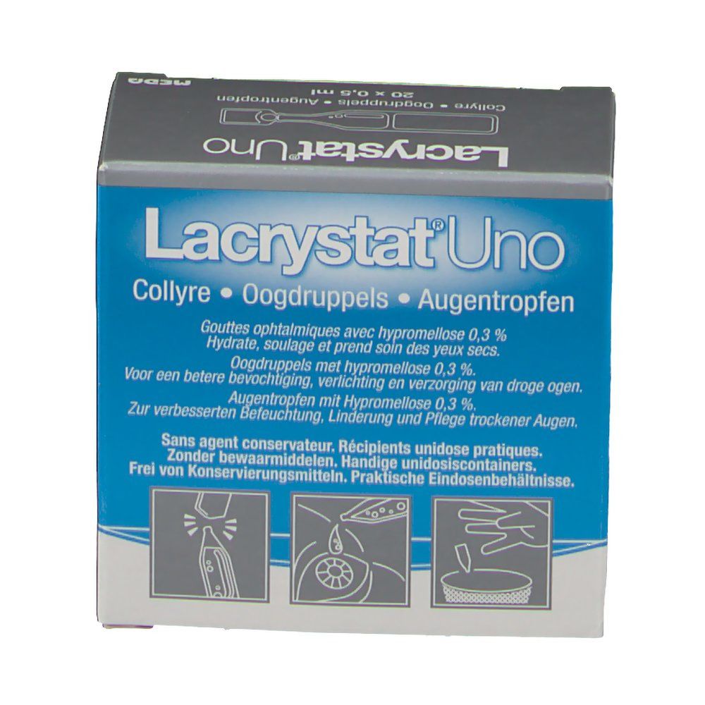 Lacrystat Uno Oogdruppels
