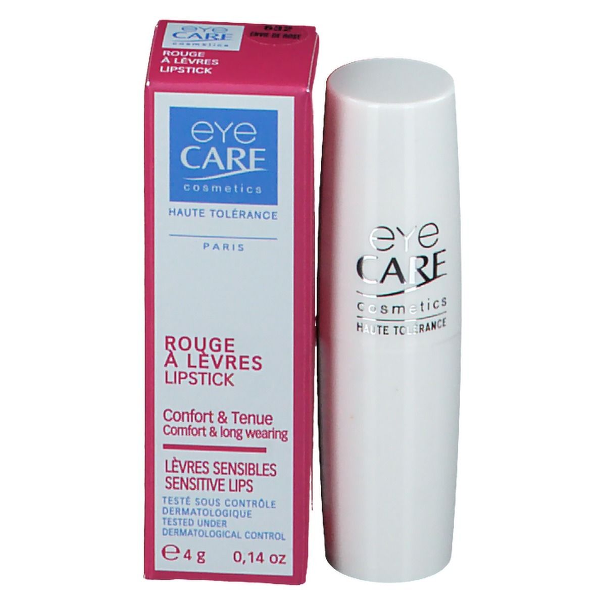 Eye Care Rouge A Lèvres Haute Tolérance Envie de Rose 632