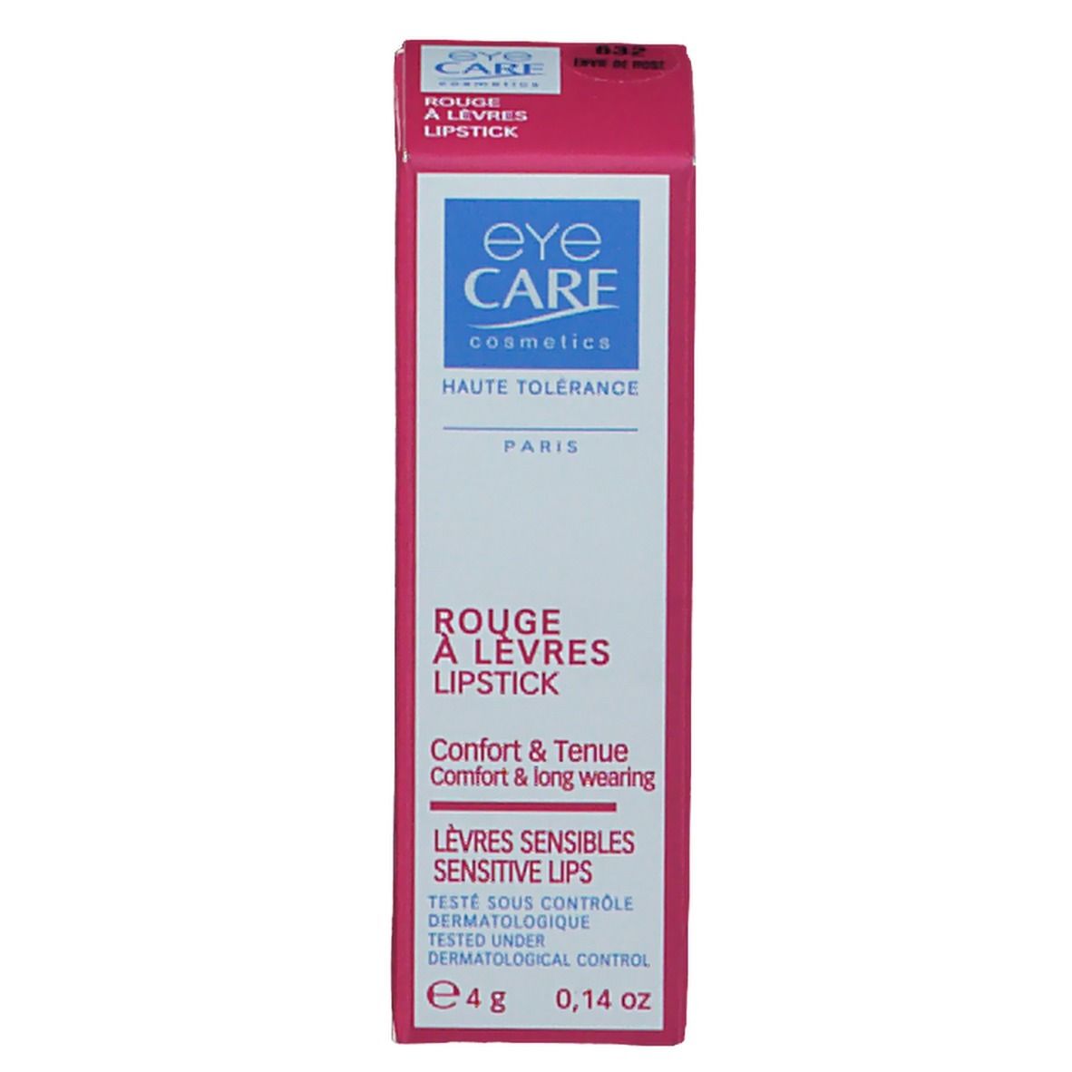 Eye Care Rouge A Lèvres Haute Tolérance Envie de Rose 632