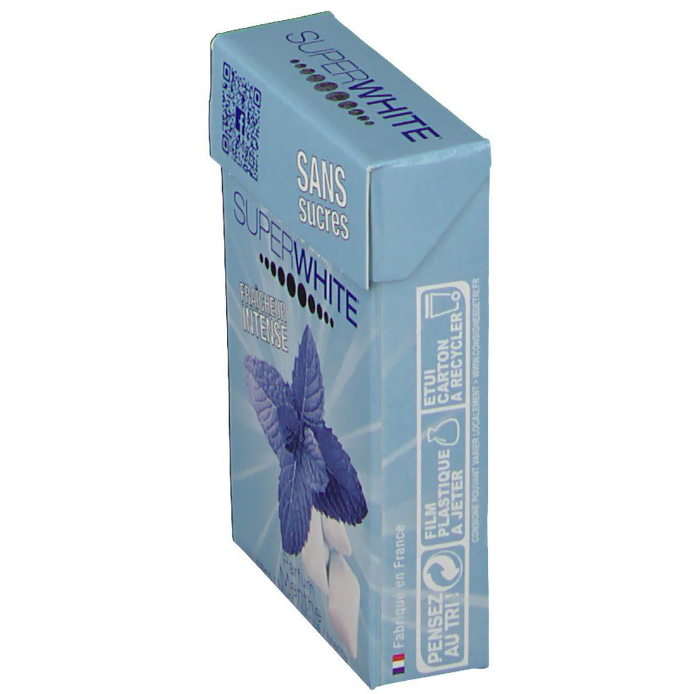 Superwhite Original Gommes Menthe Forte