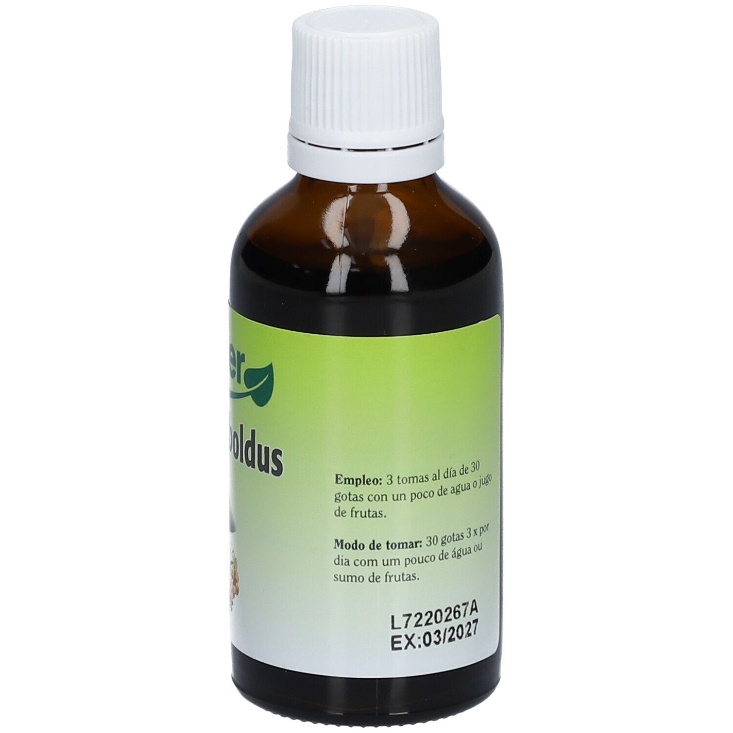 Biover Peumus Boldus - Teinture de Boldo Bio