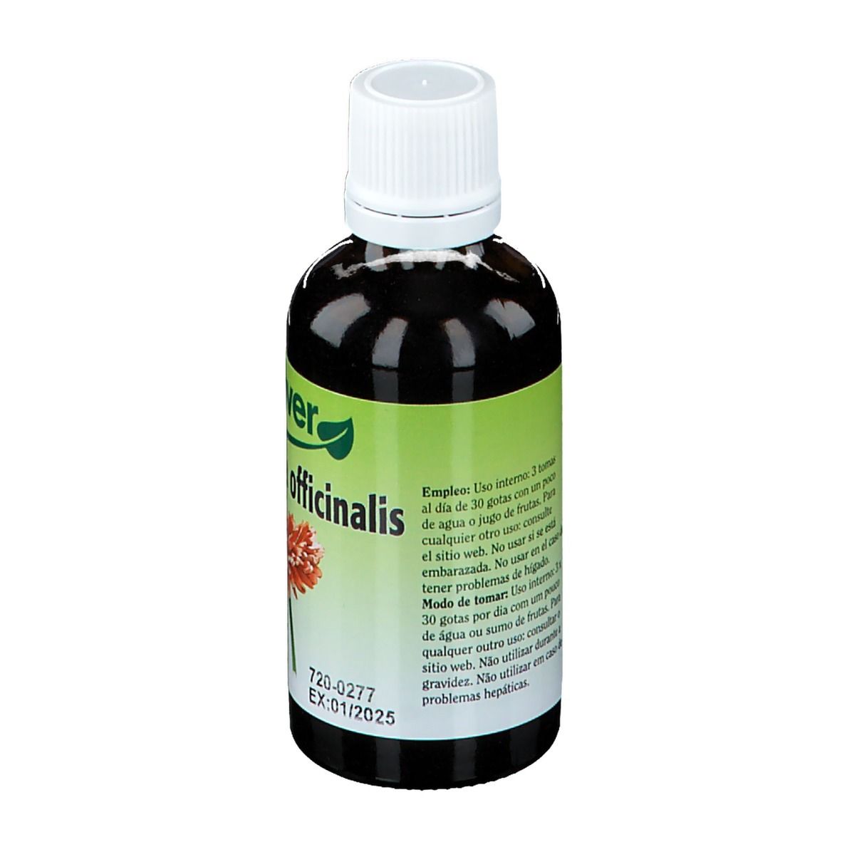 Biover Calendula officinal – Peau éclatante – Au souci – Teinture végane bio 50 ml
