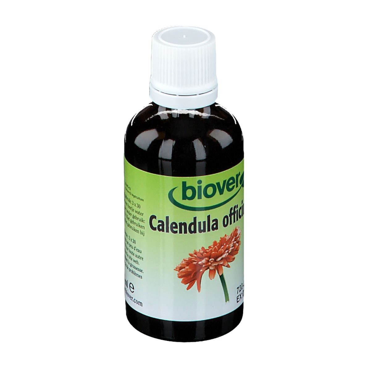 Biover Calendula officinal – Peau éclatante – Au souci – Teinture végane bio 50 ml