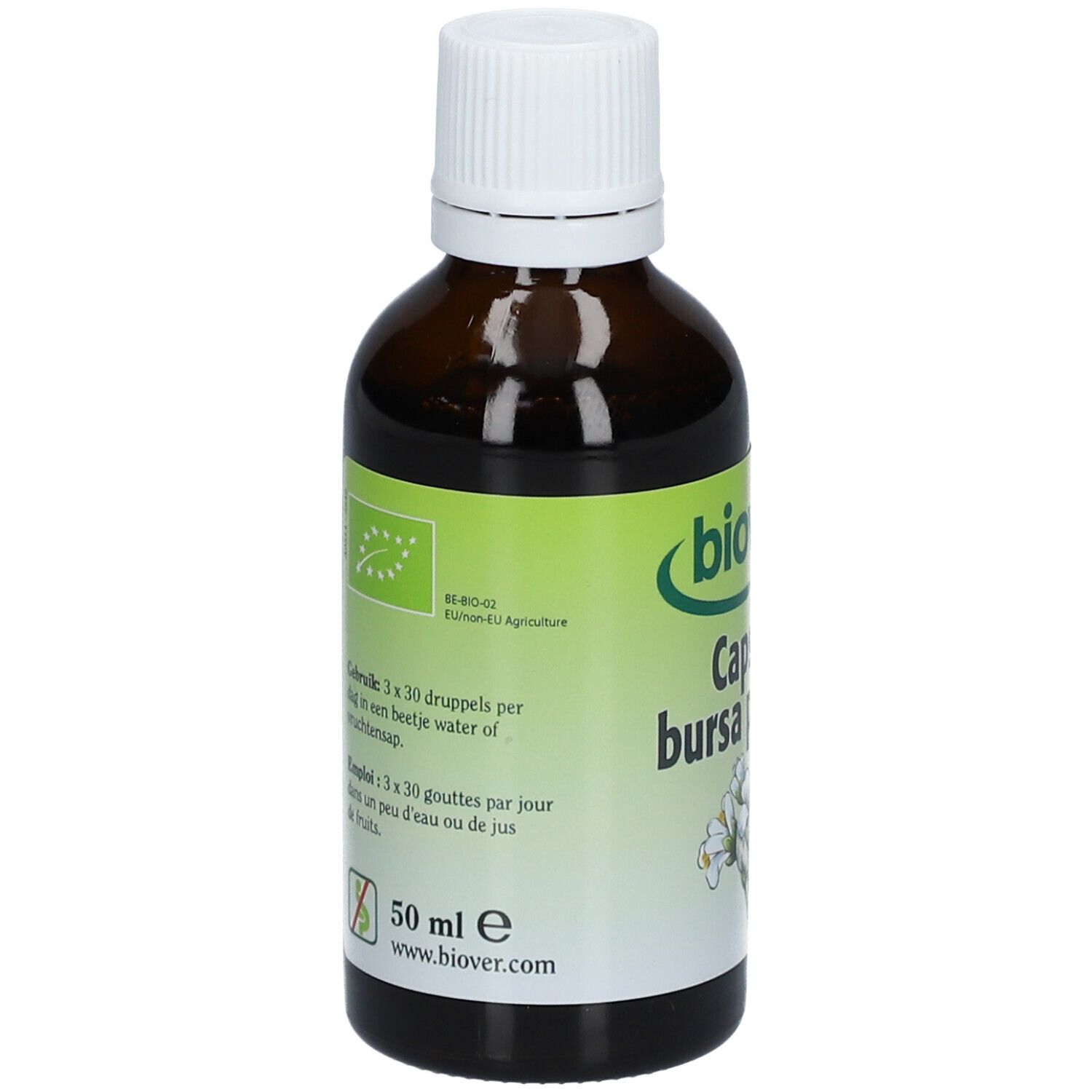 Biover Capsella Bursa Pastoris - Teinture de Bourse à Pasteur Bio