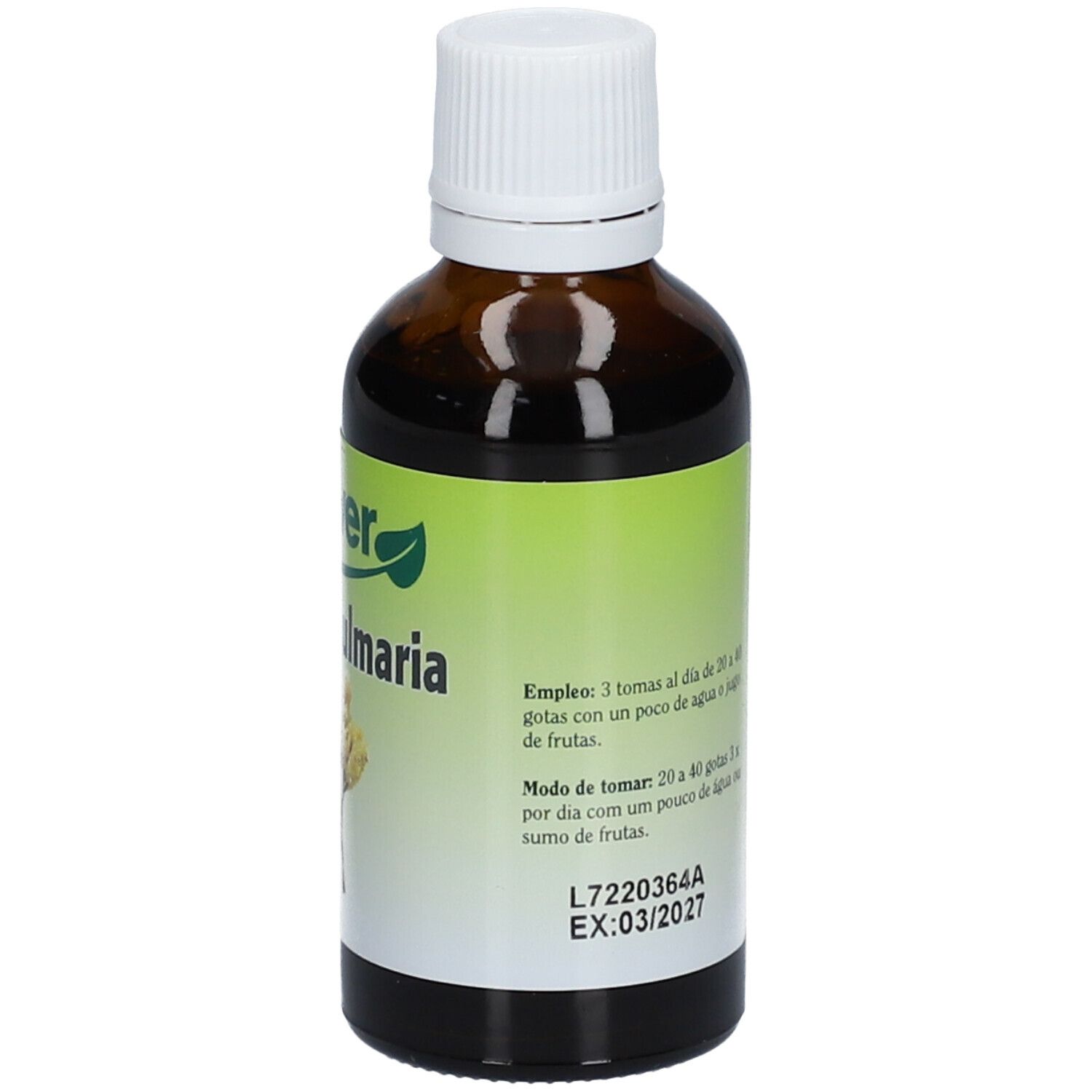 Biover Spiraea Ulmaria Teinture de Reine-des-Prés Bio