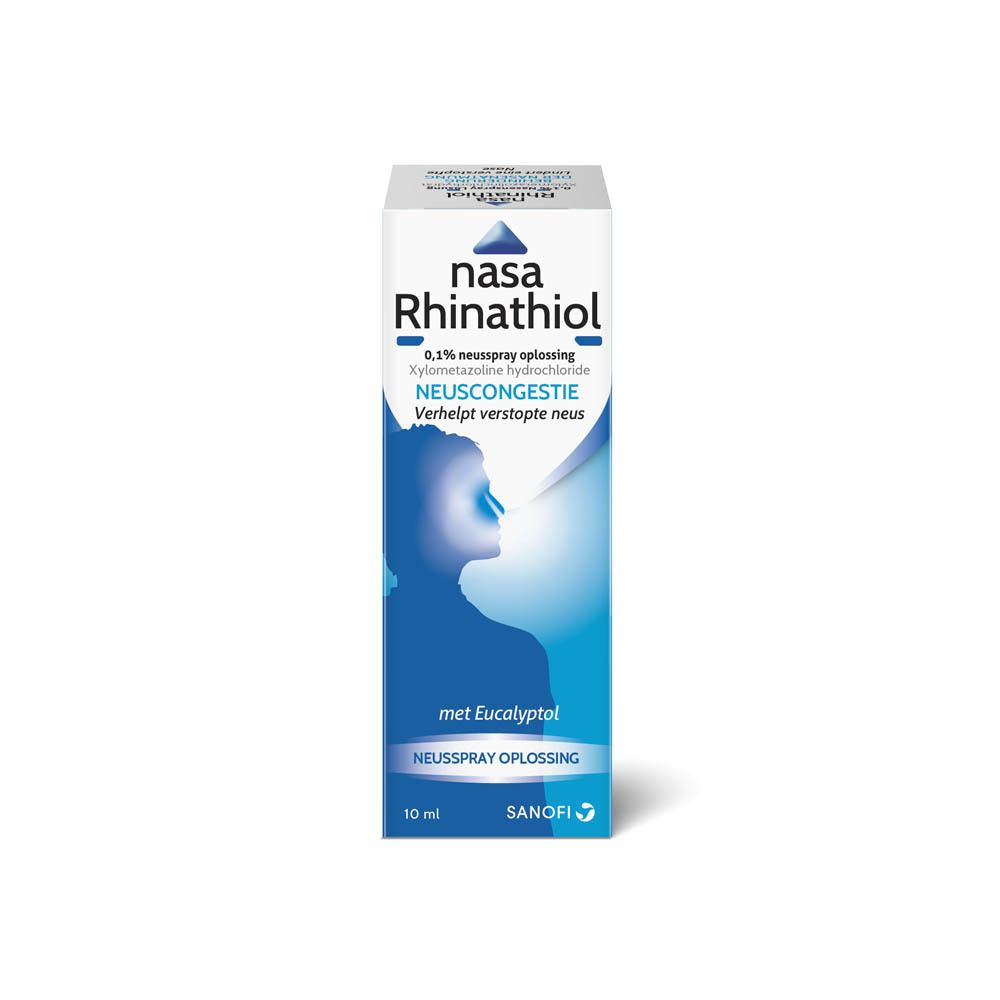 Nasa Rhinathiol 0,1% | Verstopte Neus | Neusspray