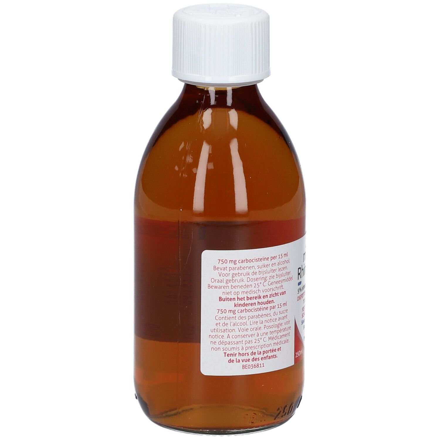 Muco Rhinathiol 5% Sirop Adultes Toux Grasse