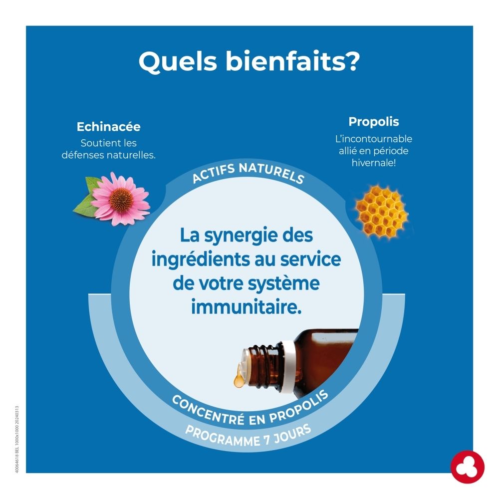 Arrière d'une bouteille en verre brun avec informations détaillées sur le produit et code-barres.