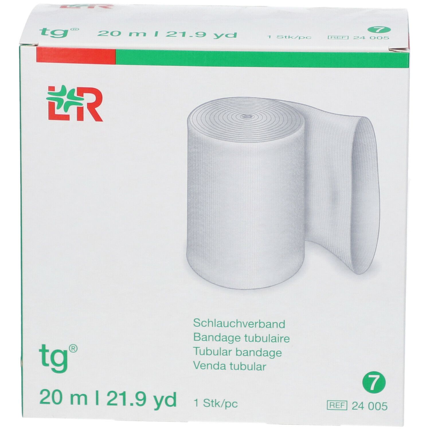 TG Bandage Tubulaire 7cm x 20m 24005