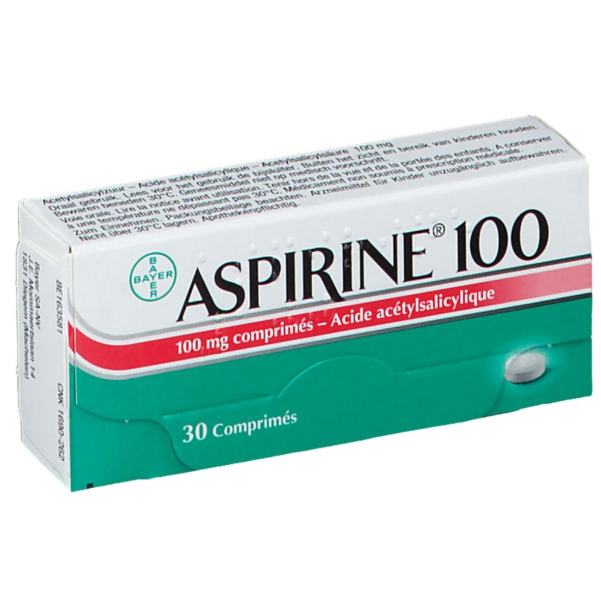 Aspirine 100mg