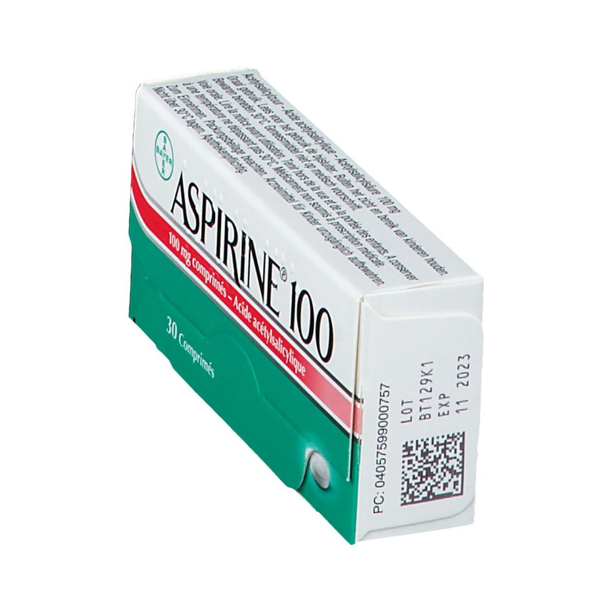 Aspirine 100mg