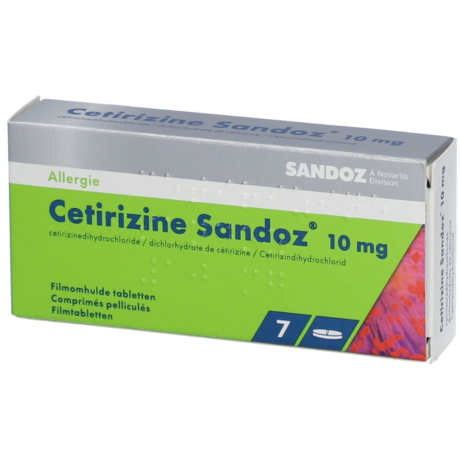 Cetirizine Sandoz 10mg