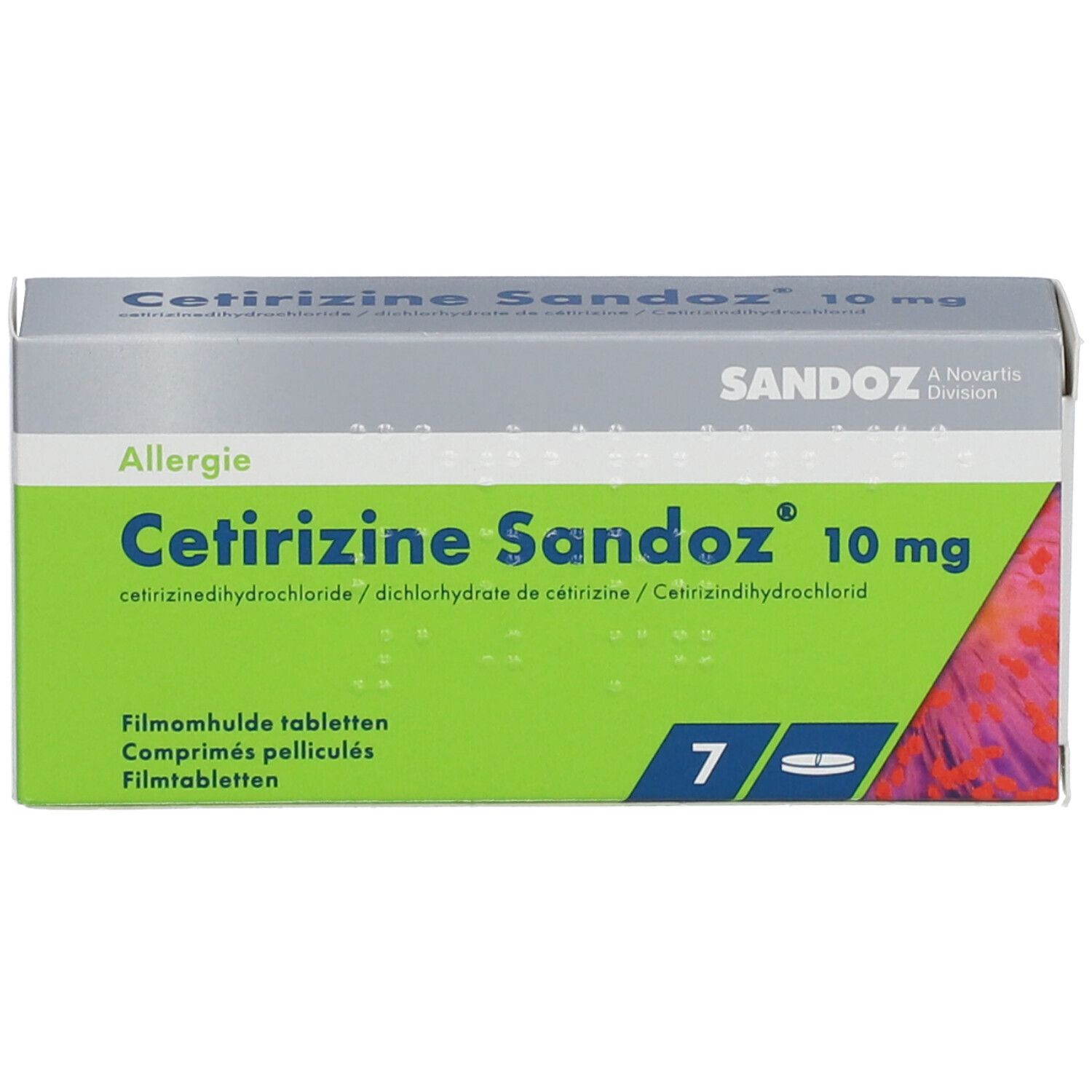 Cetirizine Sandoz 10mg