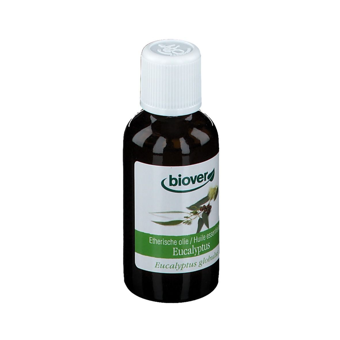 Biover Huile Essentielle Eucalyptus Commun – Voies Respiratoires – Huile Essentielle 100 % Bio