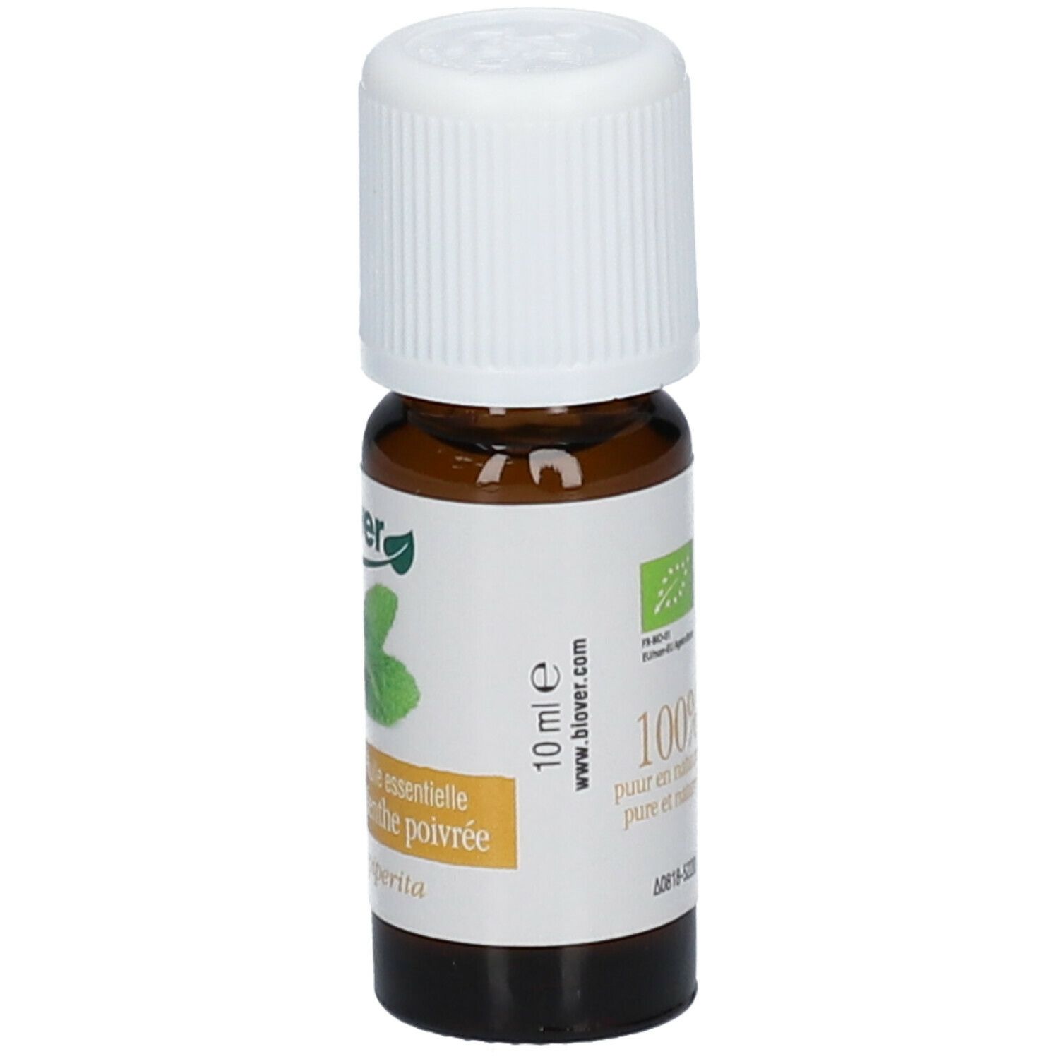 Biover Huile Essentielle Menthe Poivrée – Digestion – Huile Essentielle 100 % Bio