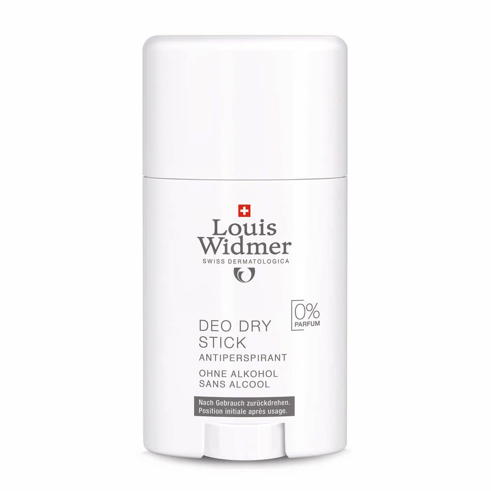 Louis Widmer Deo Dry Stick Antiperspirant Zonder Parfum