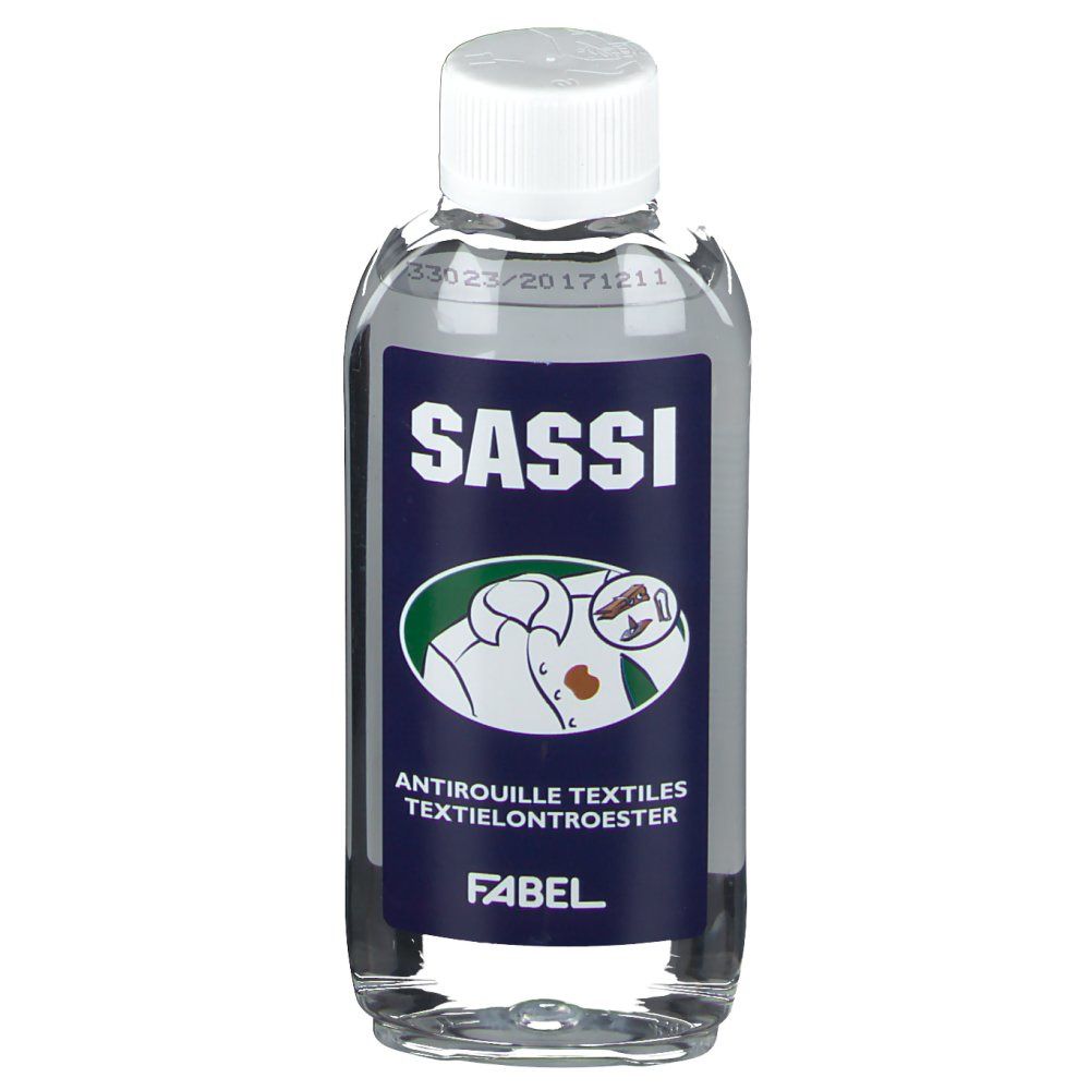 Sassi Dérouillant Textile