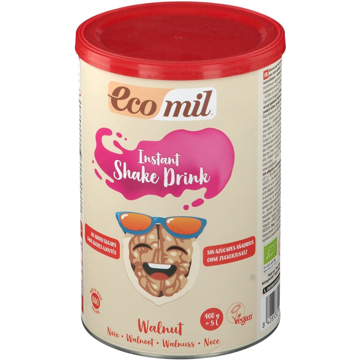 EcoMil Instant Lait de Noix Bio