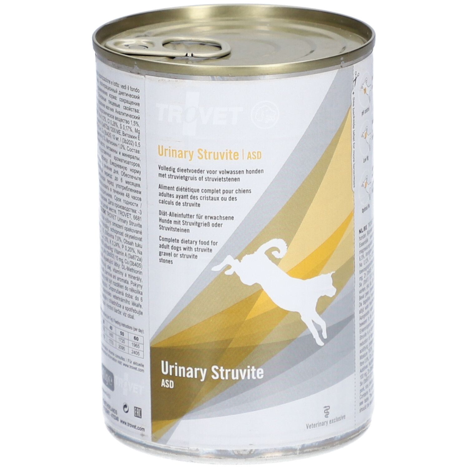 Trovet ASD Urinary Struvite Hond