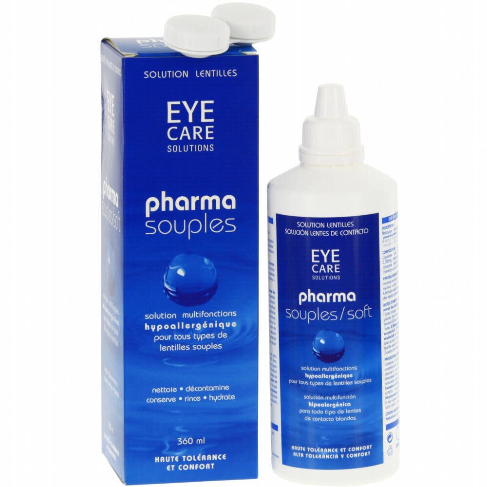 Eye Care Pharma Soft Entretien Lentilles
