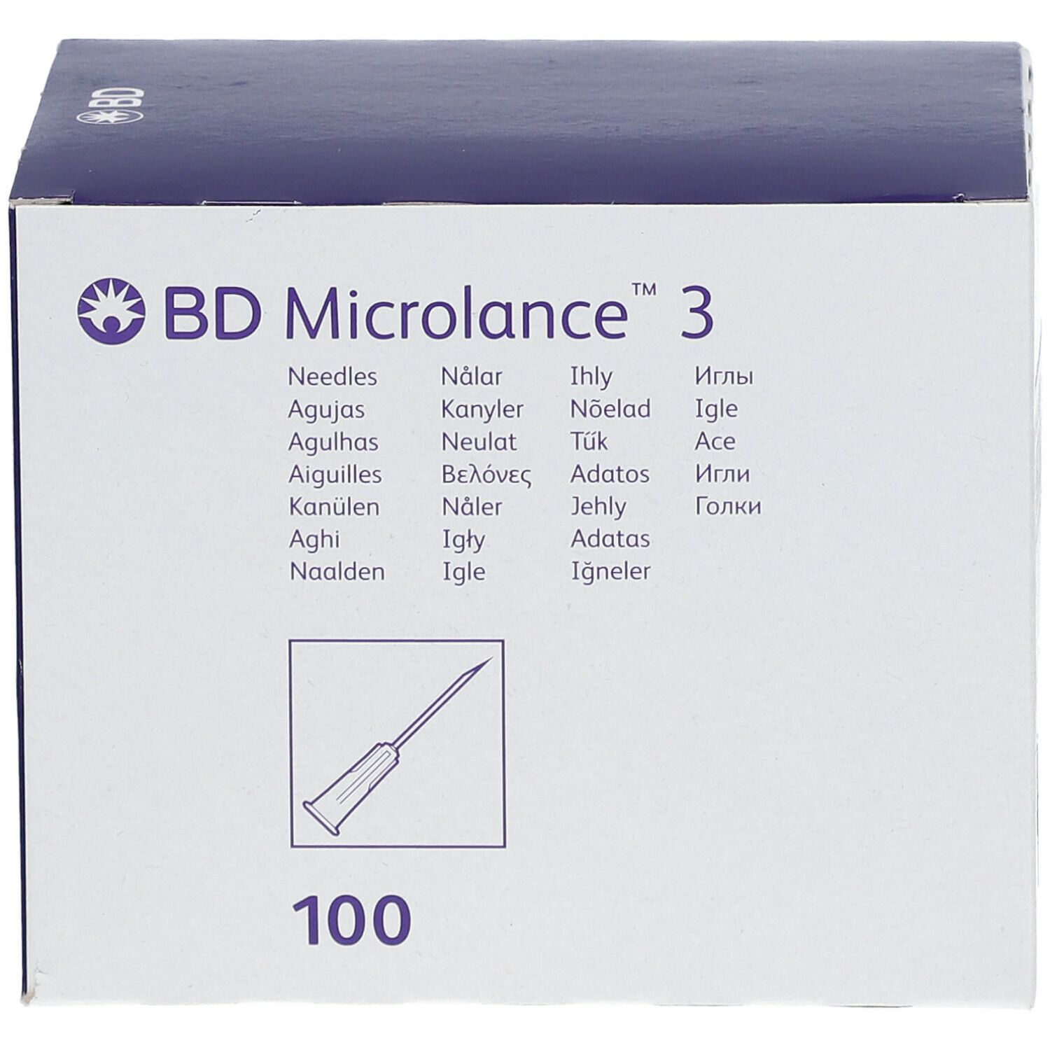 BD Microlance 3 Naalden 23G 1/4 RB 0,6x30 Mm Blauw