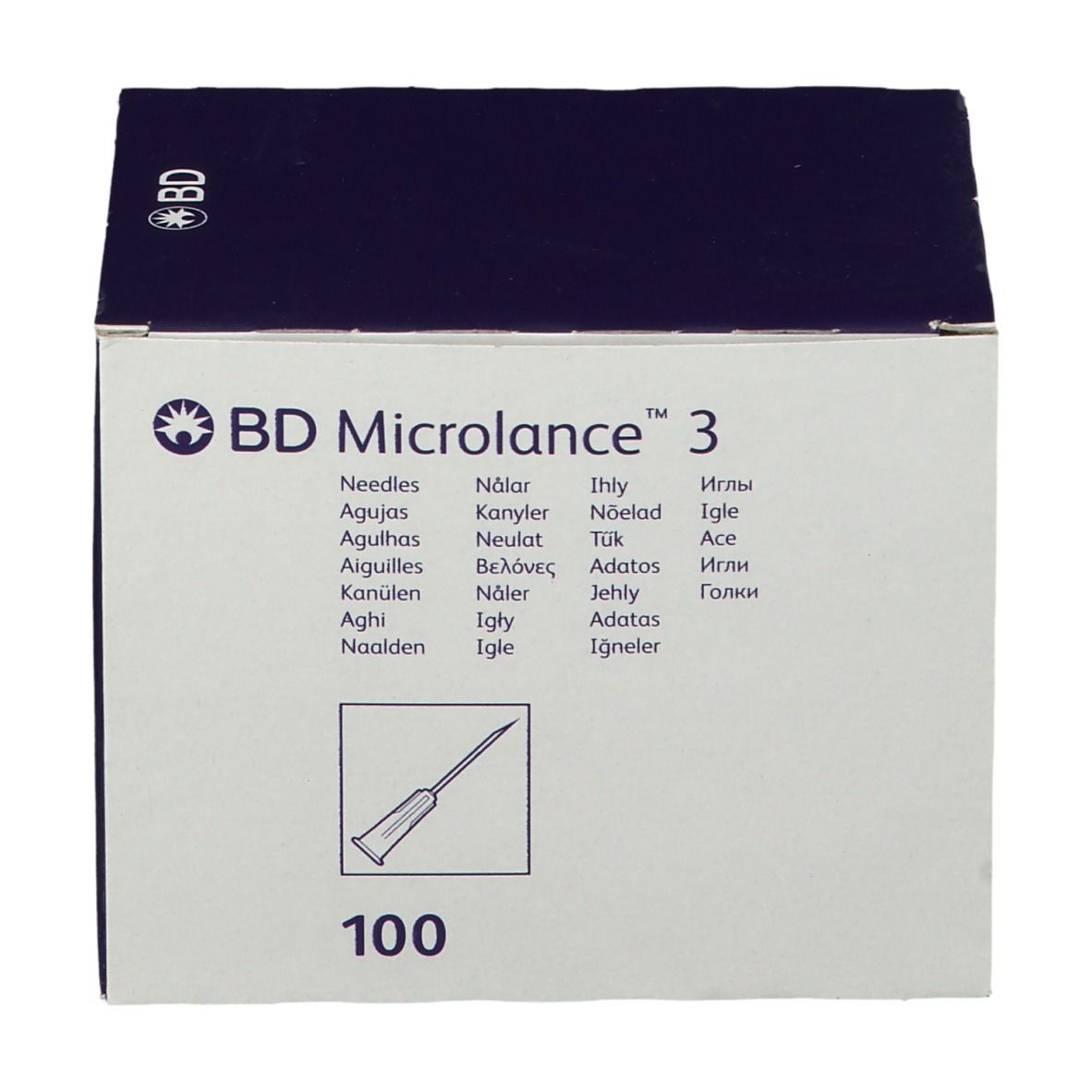 BD Microlance 3 Aiguille 18g 1.2mm x 40mm Rose
