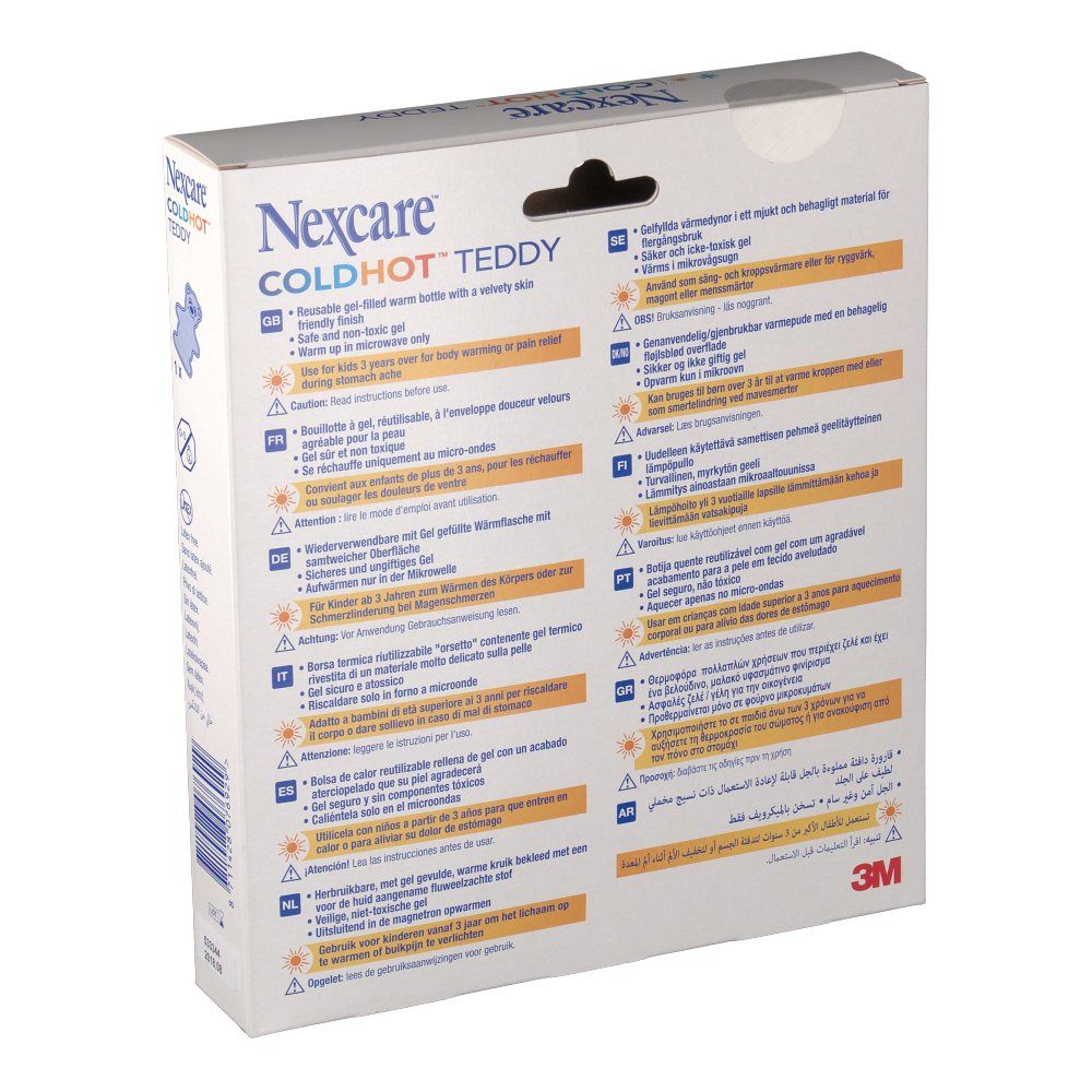 Nexcare ColdHot Kruik Fluweelzacht Teddy N1579