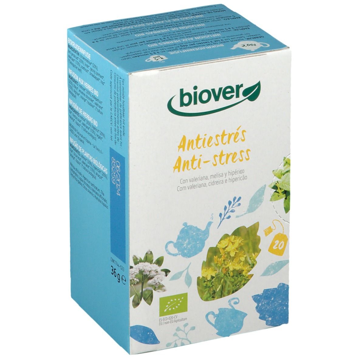 Biover Antistress infusion bio