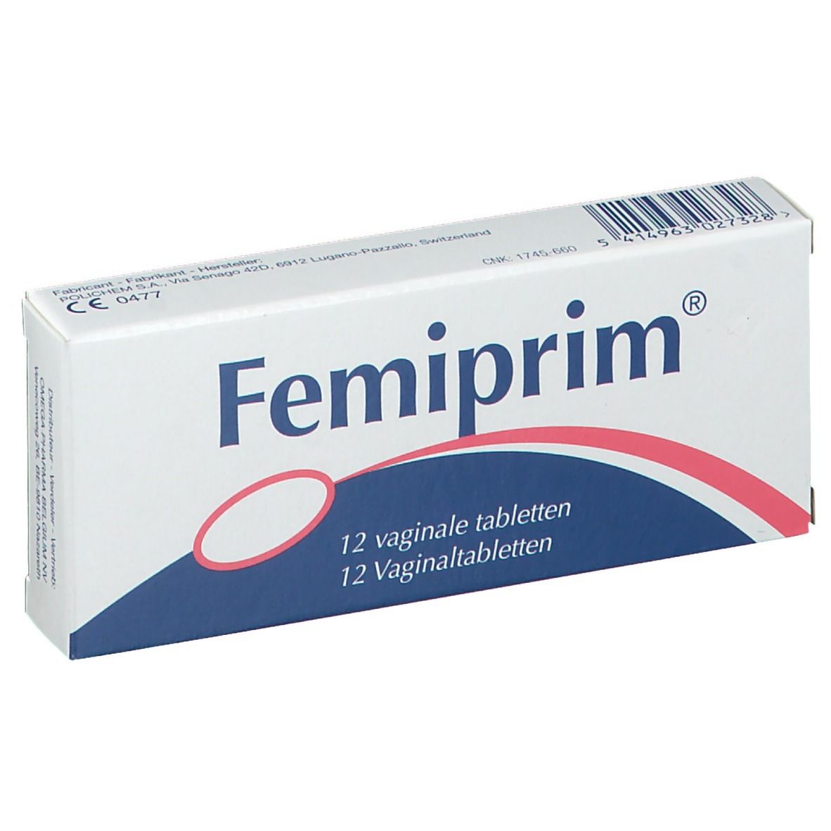 Femiprim Vaginaux 250mg