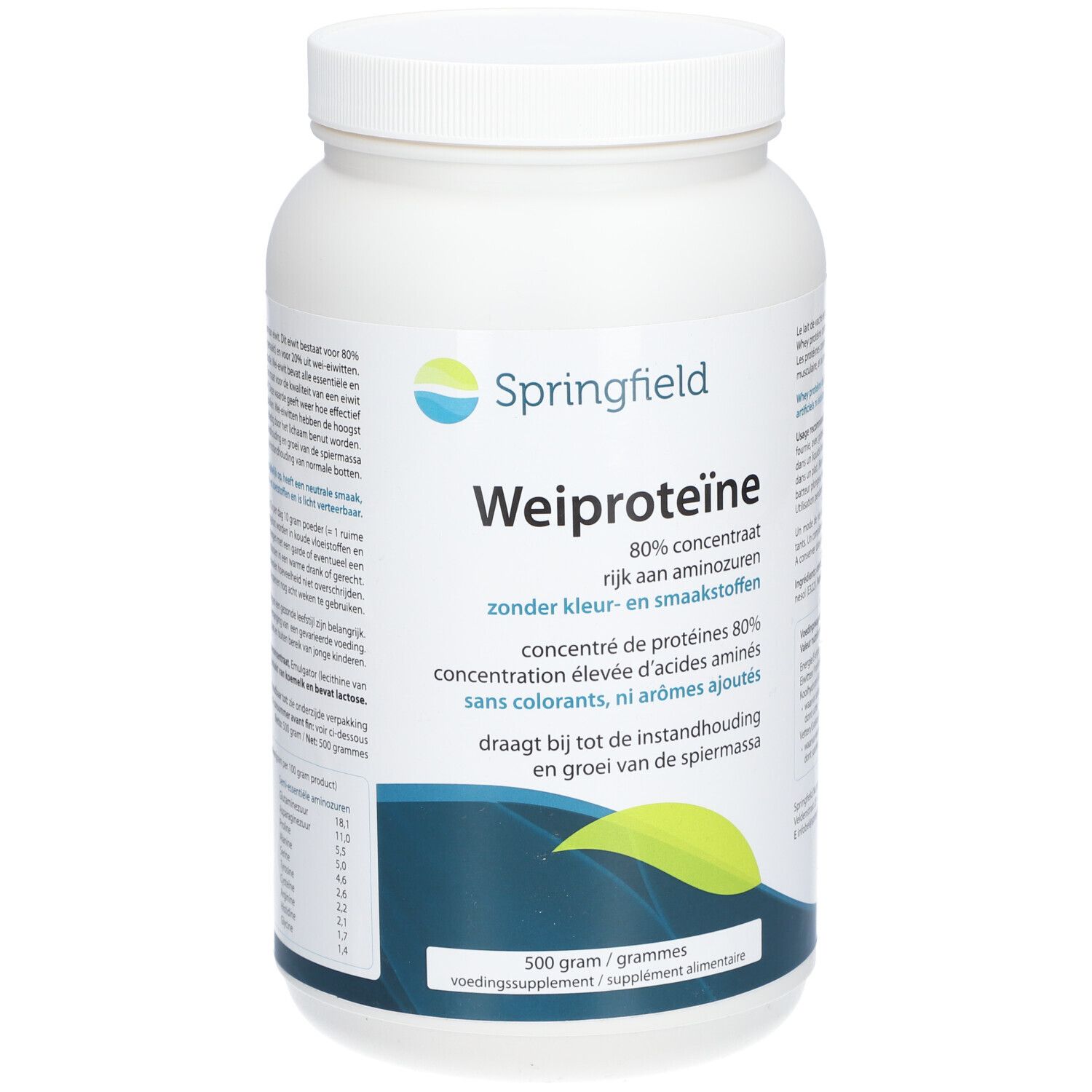 Springfield Wei Proteine Concentrat 80%