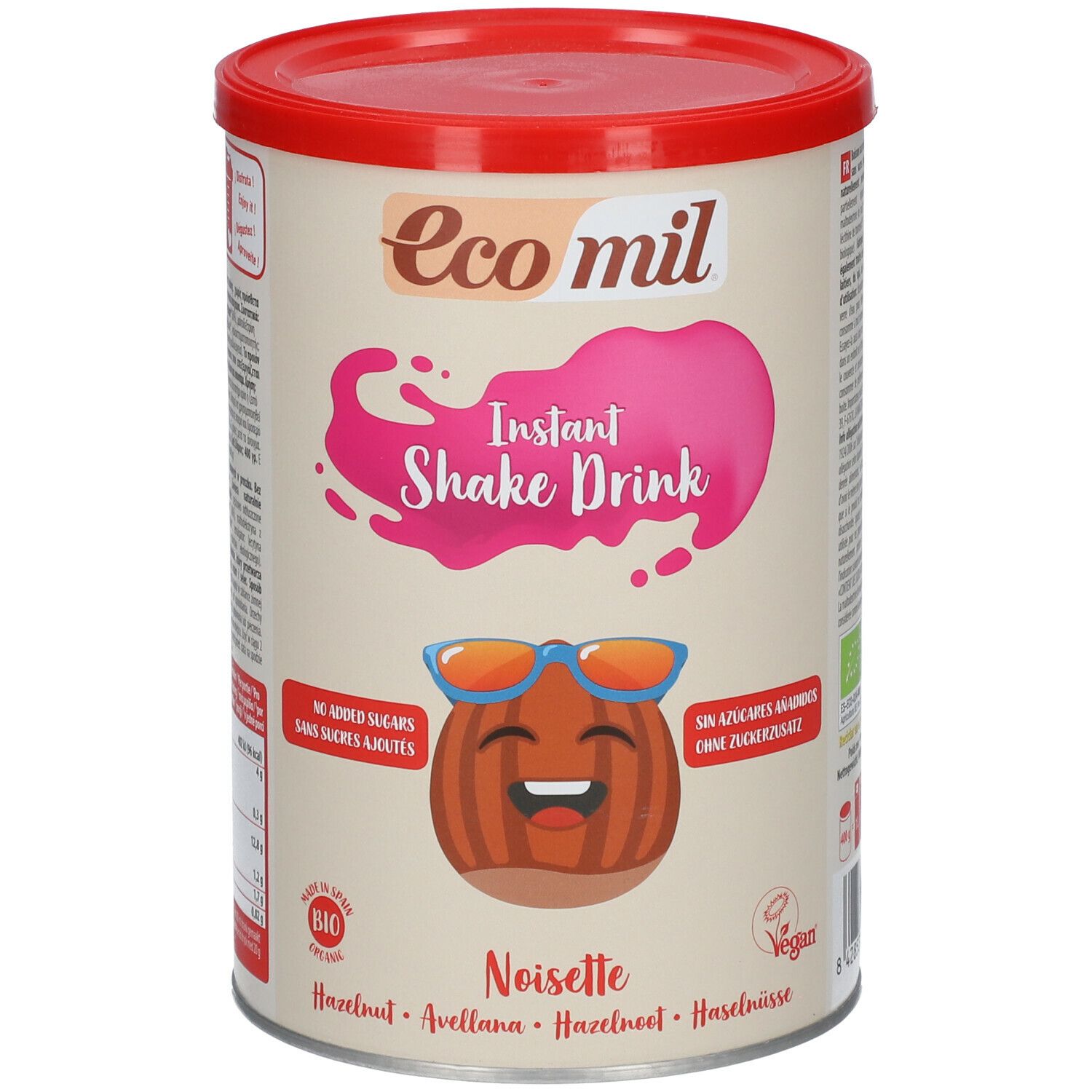 EcoMil Boisson Aux Noisettes Instant Bio