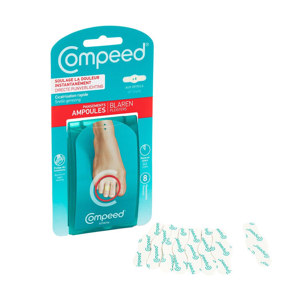 Compeed® Blarenpleisters op Tenen