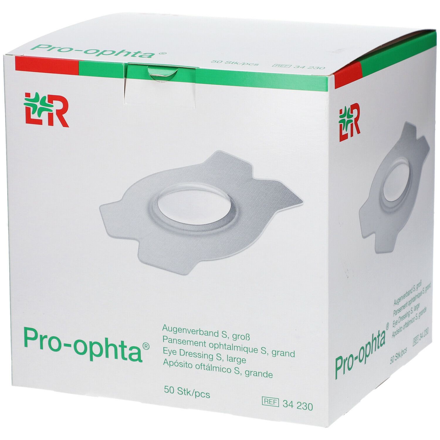 Pro - Ophta Oogverband S Groot 50 St - Farmaline